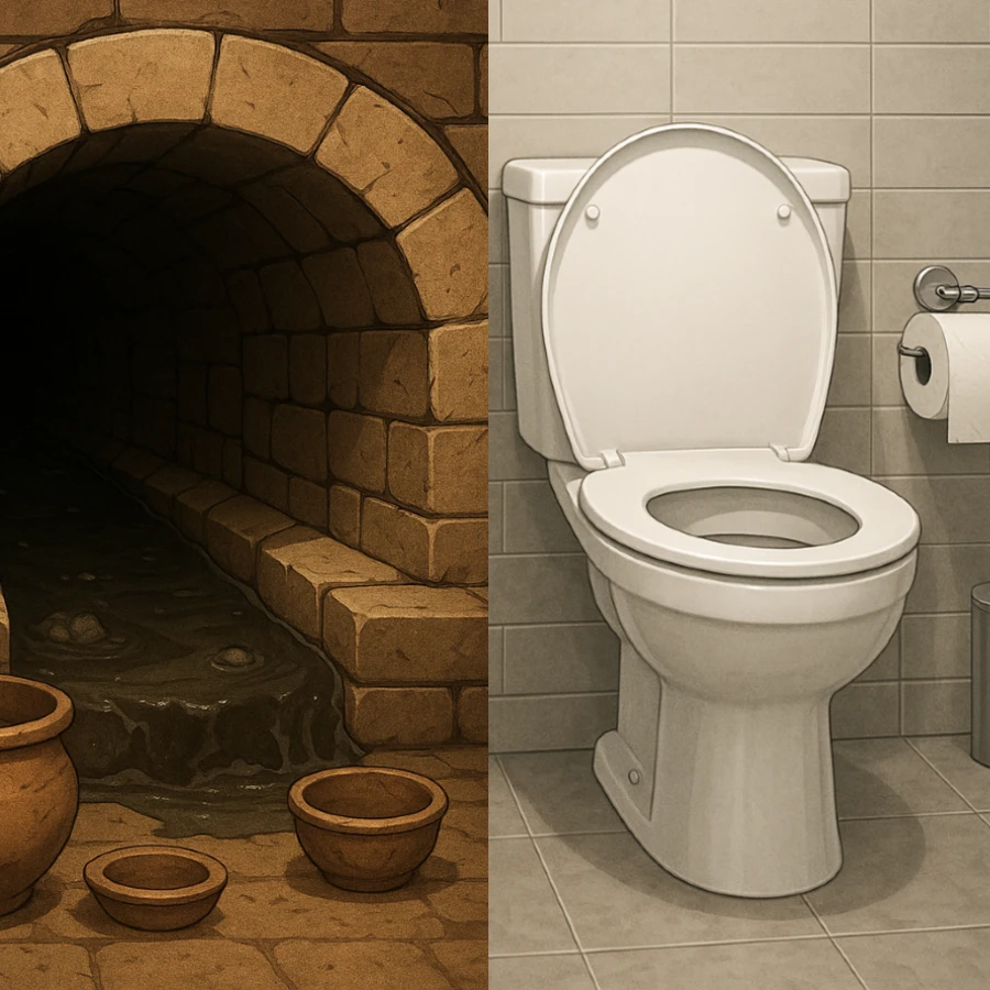 Featured image for “When Was Indoor Plumbing Invented? A Flush Through Time”